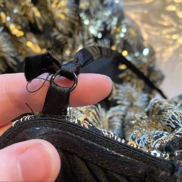 Aqua x Zendaya • Firework Sequined Cold Shoulder Gown - Picture 14 of 15